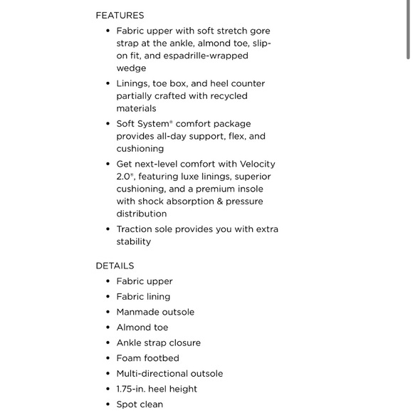 NWT LifeStride KIMMIE Blue Denim Raffia Espadrille Wedge Sandal - Picture 7 of 16